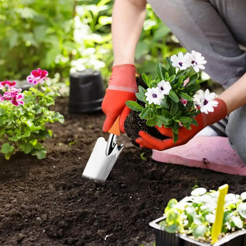 Gardening Tool Set Plant Garden Tool Stainless Steel Floral Gardening Kit Portable Floral Garden Hand Tool Kits For Loosening 2