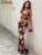 Women's Patchwork Two Piece Set Lace-up Sleeveless Halter Cropped Vest Top+Slim Long Skirt Female Beach Holiday Outfit