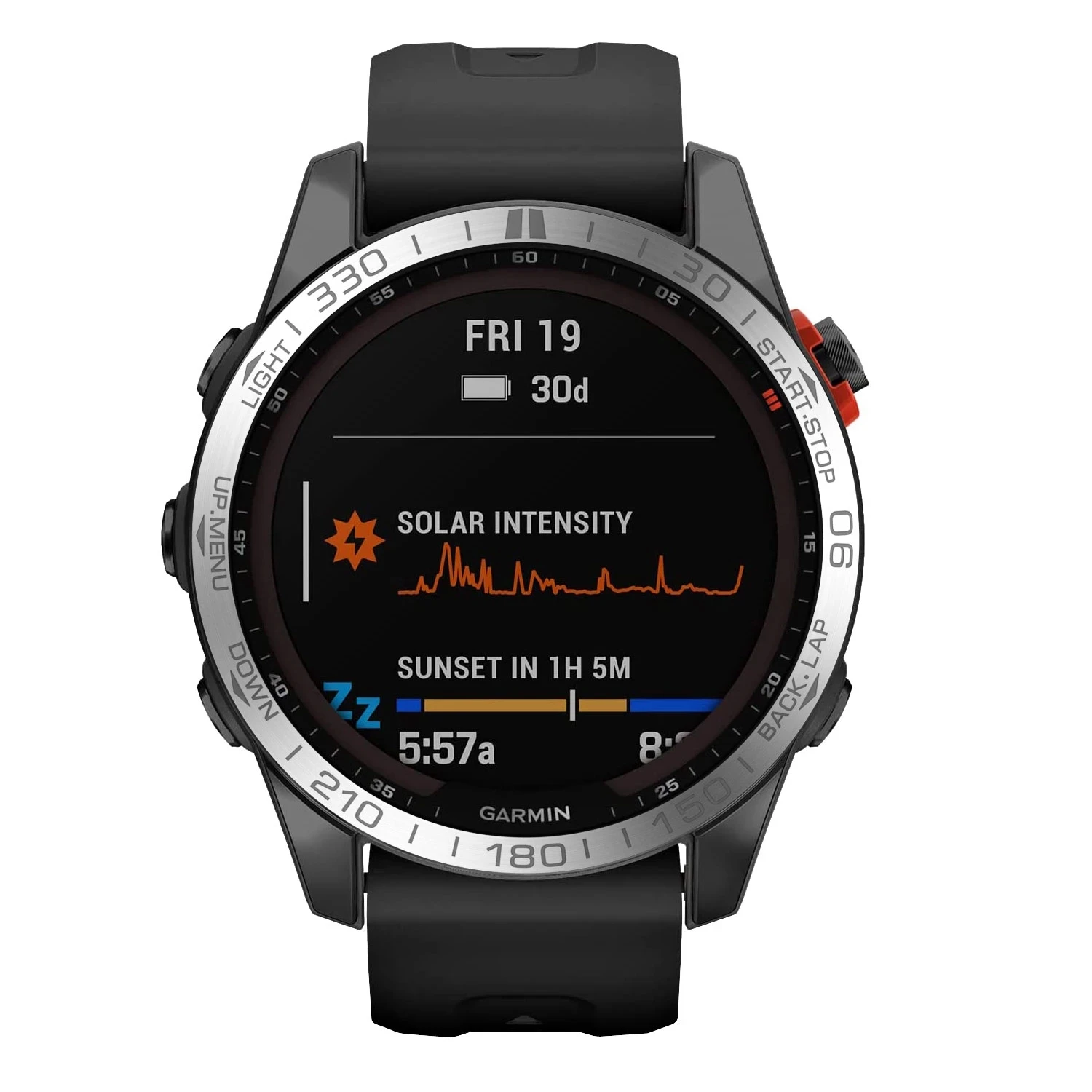 Garmin Fenix 7 7X 6 6X Pro 6X 용 사파이어 베젤 링, 스테인레스 스틸 각인 시간 단위 접착 스크래치 방지 케이스