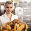 100 PCS Disposable Mop Mob Bouffant Caps 21 inch Non-Woven Clip Hair Head Cover Net for Beauty Food Salon Cooking Hairnets Caps 5