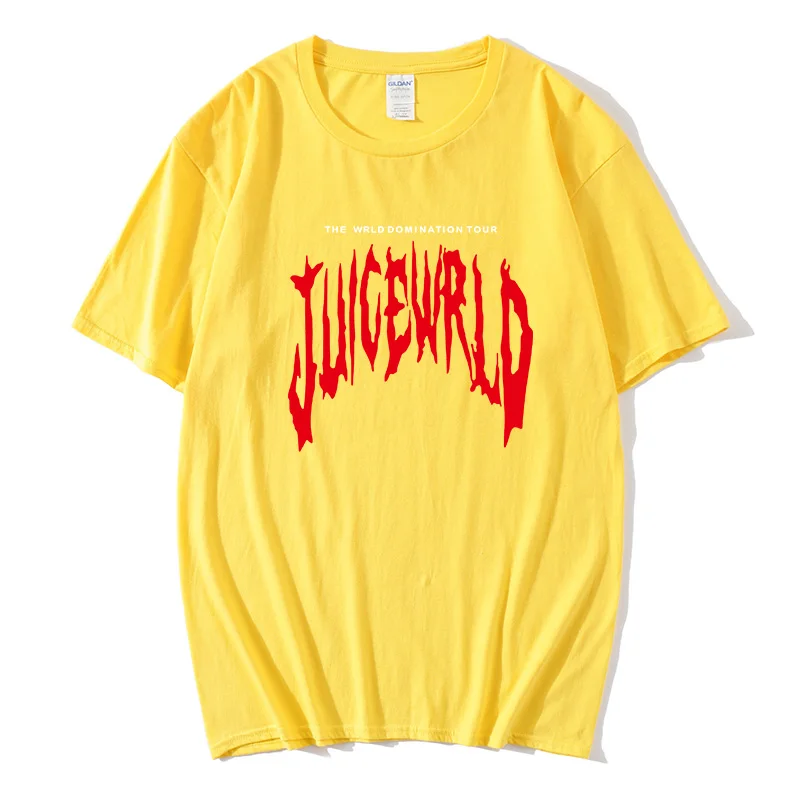 Hip hop Singer Respect Juice WRLD Print T Shirt Men Streetwear Swag Fashion 6