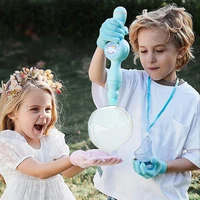 2024 New Summer Smoke Magic Bubble Machine Wedding Supplies Electric Automatic Bubble Blower Maker Gun Kids Outdoor Toys 1