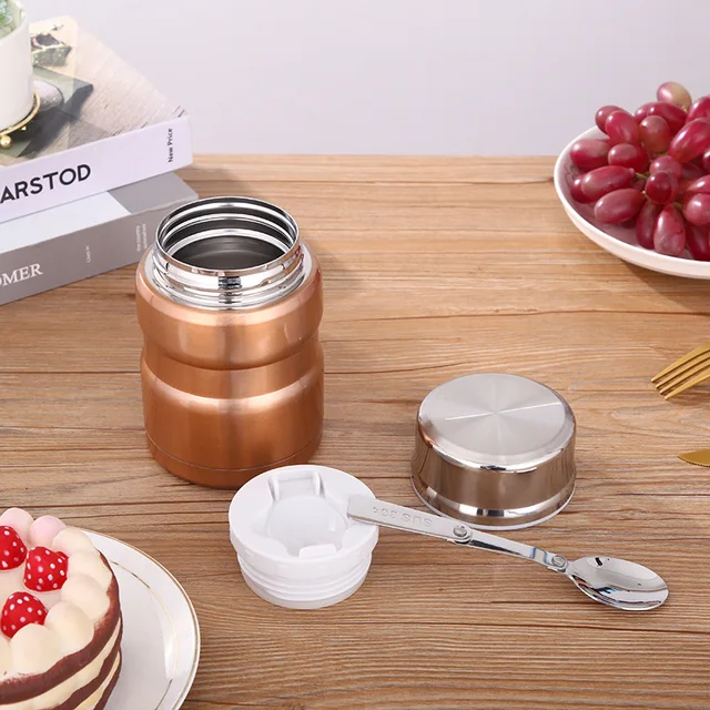 맞춤형 이름 스테인리스 스틸 핫 푸드 보온병: 편리하고 세련된 보온 솔루션