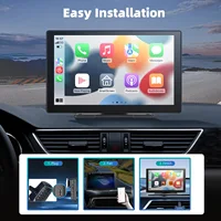 9 inch Wireless CarPlay Screen for Car Compatible with CarPlay& Android Auto, Portable Car Stereo with GPS Navigation Plug&Play - Image 2