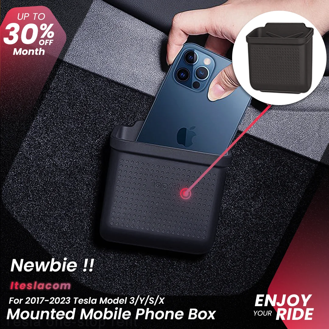 

Model Y 2023 Storage Box Silicone Bag Interior Bill Case For Tesla Model 3 S X Y Car Interior Accessories Auto Parts 2022