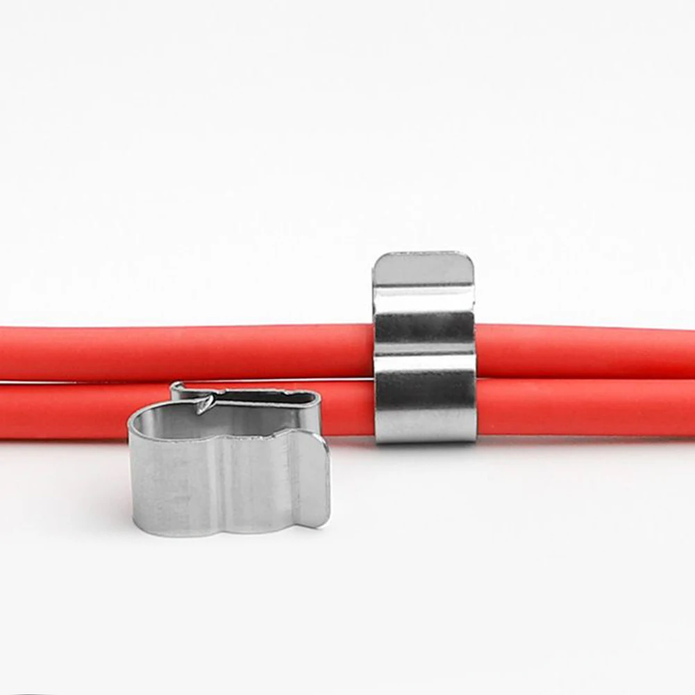 

Зажим для кабеля на солнечной батарее PV, зажим для кабеля из нержавеющей стали на солнечной батарее, 20/50 шт., 2x6 мм, органайзер для кабеля для автомобиля