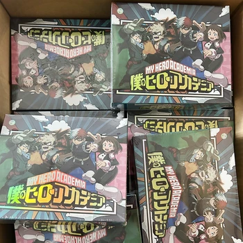 2024 New My Hero Academia Collection Card Anime Midoriya Izuku Yaoyorozu Momo Bakugo Katsuki Card TCG Booster Box Kid Hobby Gift 1