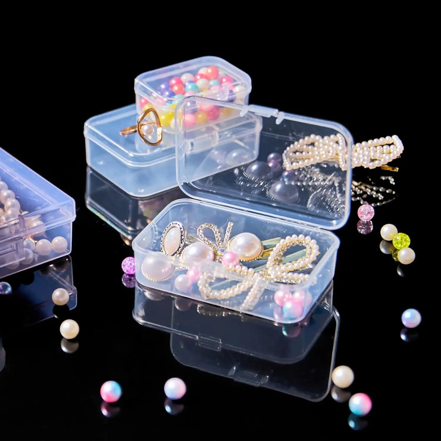 Transparent Storage Boxes for Arts and Crafts Parts Small Accessories 4