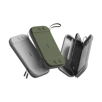 Hagibis Portable Carrying Case for Switch 2 Traveling Bag Hard Shell NS Accessories Protective Cover with 10 Games Cartridges 2