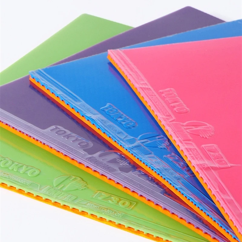 

Huieson Colored Table Tennis Rubber Sheet Neon Green Purple Blue Pink Ping Pong Rubber for Training