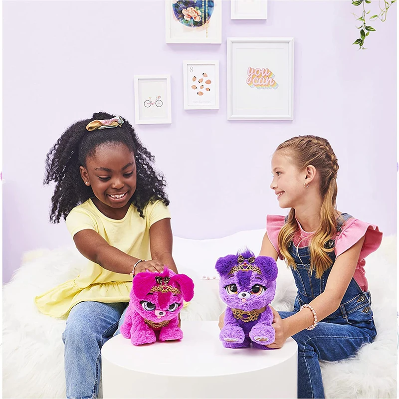 Present Pets Mazie Rainbow Plush Enelectronic Interactive Pets Toys Over 100 Vocalizations And Movements Birthday Gifts for Girl 4