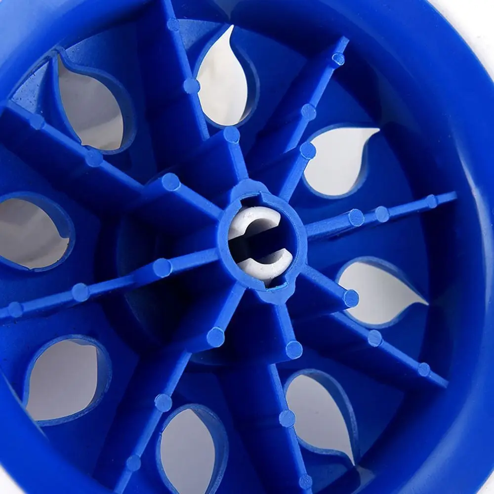Set of 2 Anti-Slip 6.5-Inch Foaming Rubber Wheels for Shopping Carts and Trolleys