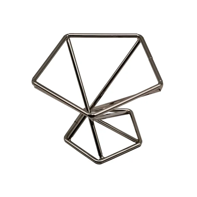 3 db Minimalista Geometriai Fémnövény Kiállítási Állvány Elegáns Skandináv Stílus Széles Körben Használja Az Otthoni Légiközlekedési Tartó Virág Vázát - Image 6