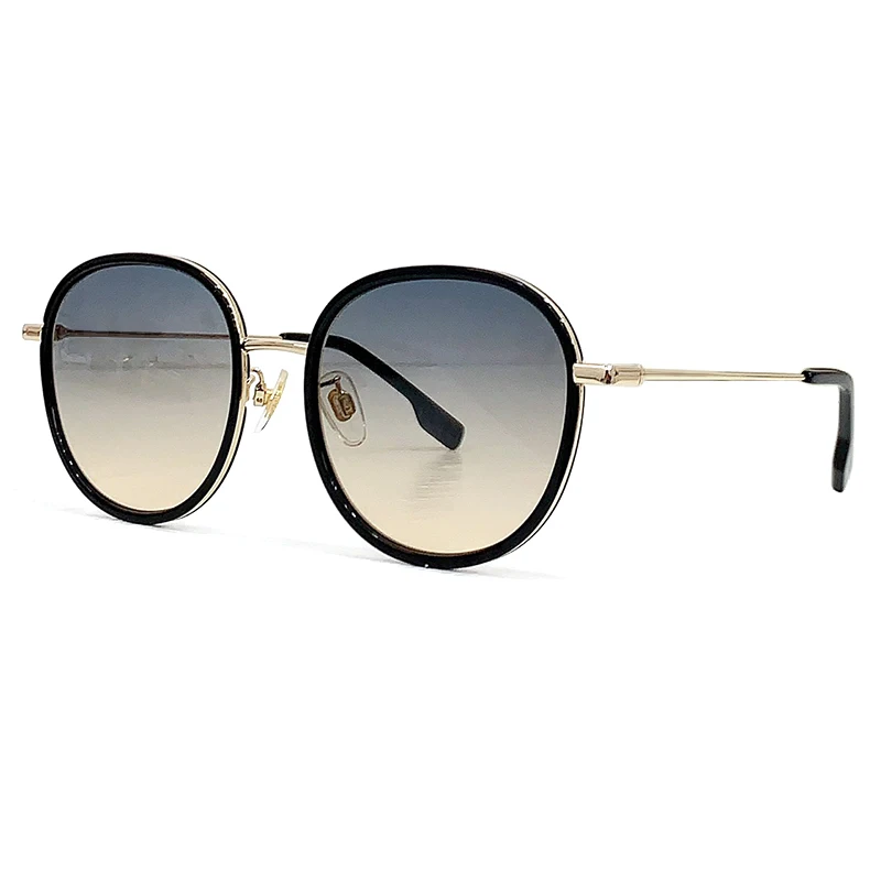 

2023 Classic Retro Sunglasses Women's Oversized Round Frame Luxury Designer Women's Summer Sunscreen Sunglasses