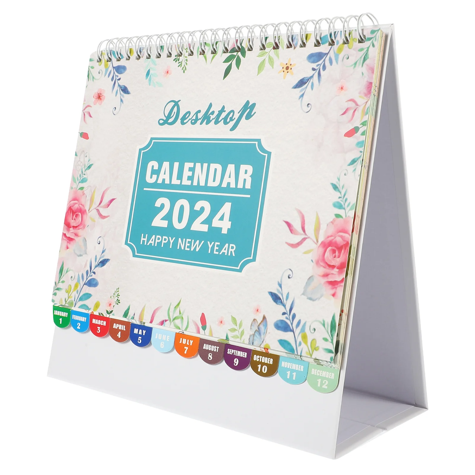 

Office Calendar Household Desk Calendar Daily Use Monthly Decorative Standing Calendar Office Accessory (American Version)