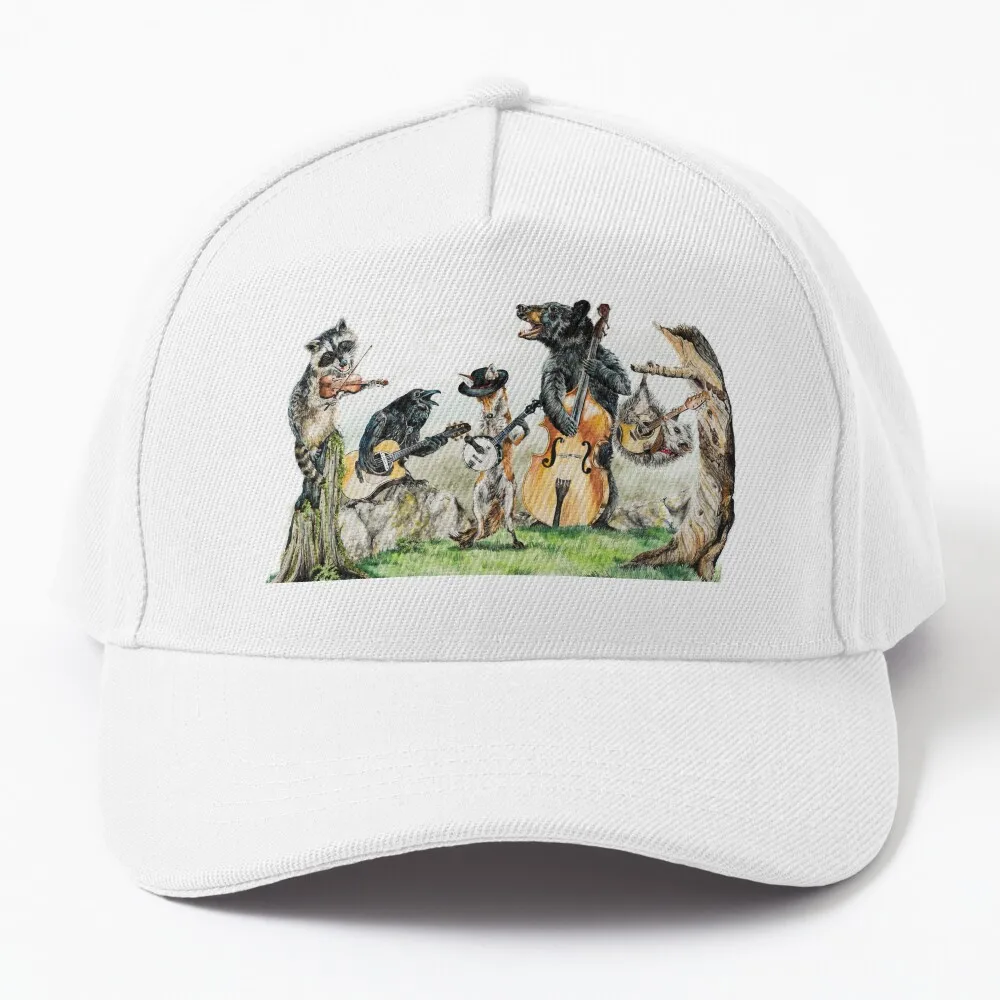 

Bluegrass Gang -wild animal music Baseball Cap Luxury Brand fishing hat Caps Women Hats Men'S