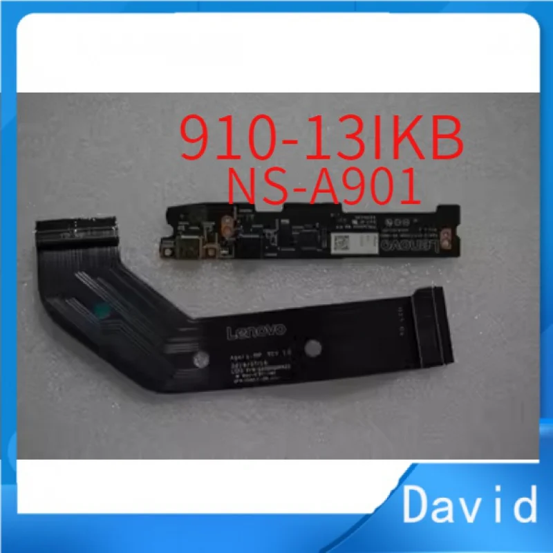 

Для замены зарядного порта ноутбука USB Type-C плата/кабель для Lenovo YOGA 910-13IKB 80VF NS-A901 100% тест Terfect