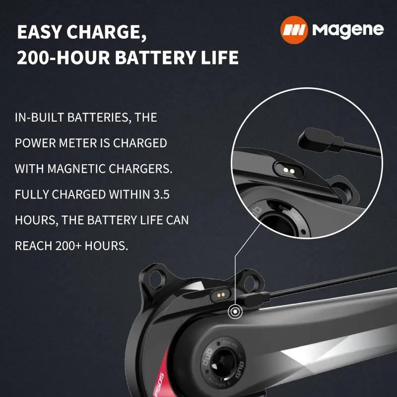 Magene P505 パワーメーター スパイダーベース ロードバイク 110BCD