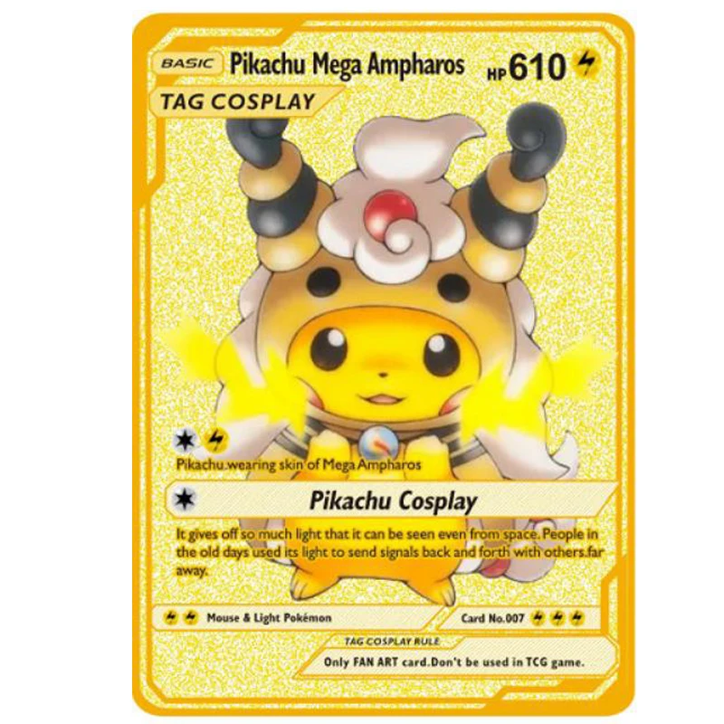 Cartões Pokémon 41 Estilos De Metal Raro Cartão Coleção Gx Vamx Charizard  Pikachu Anime Energia Batalha Brinquedos Cartões Crianças Presentes De  Aniversário - Figuras De Ação - AliExpress
