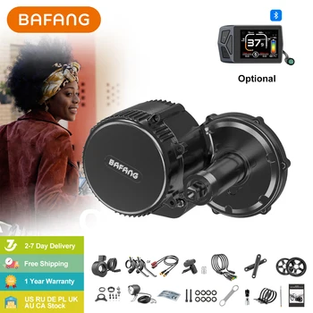 Bafang 전기 자전거 변환 키트, 완전한 미드 드라이브 모터, 8fun BBS02, 강력한 중앙 전자 자전거 엔진, 750W, 48V 키트