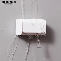 Toothbrush Holder Toothpaste Storage Traceless Wall-mounted Family Bathroom Waterproof Tooth Brush Organizer Accessories 4