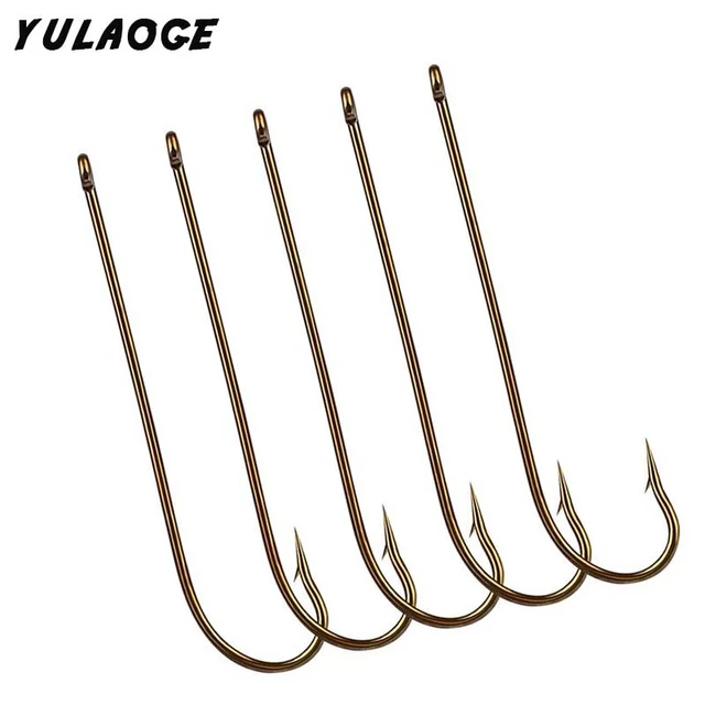 FTK 50pcs Double Backstab Fishing Hooks Trout Hooks Carp Hooks for