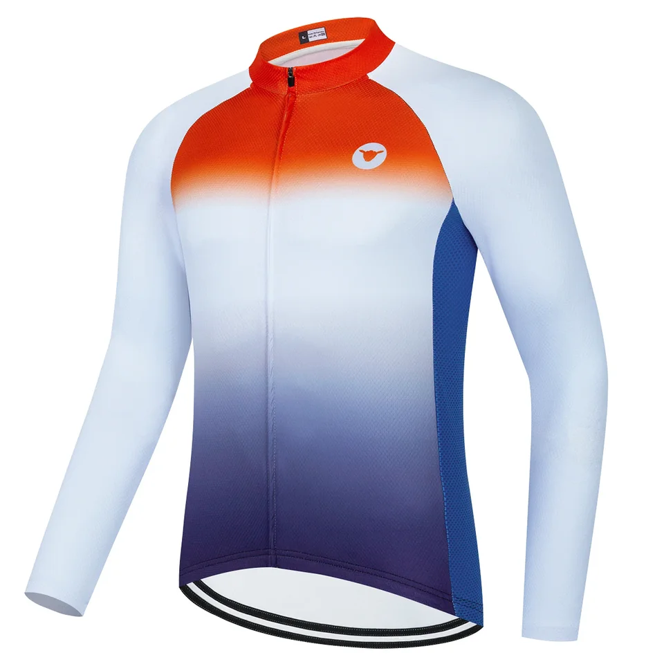 Maillot de Cyclisme Tenue Cyclisme Maillot de VTT Manches Longues Homme
