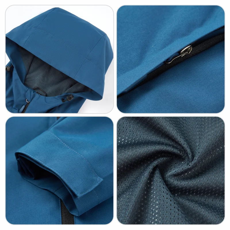 Parker Windbreaker printing free image spring and autumn jackets outdoor sportswear windproof coat team clothing