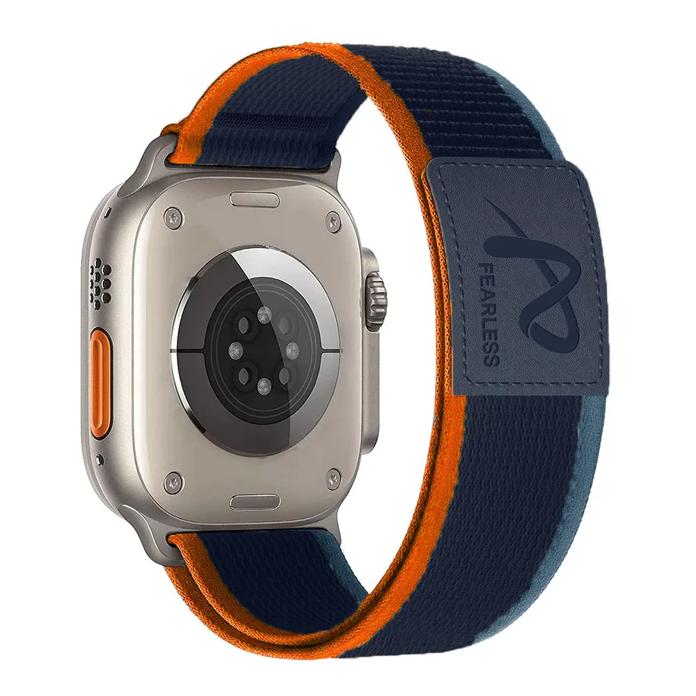 Trail+ Premium Leather Strap with Nylon Accents