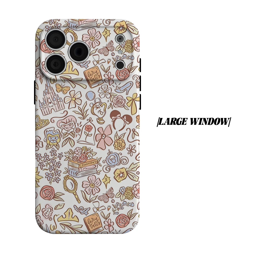Mystical Fairy Tale Icons Magnetic Phone Case - Durable, Single/Double Layer Protection
