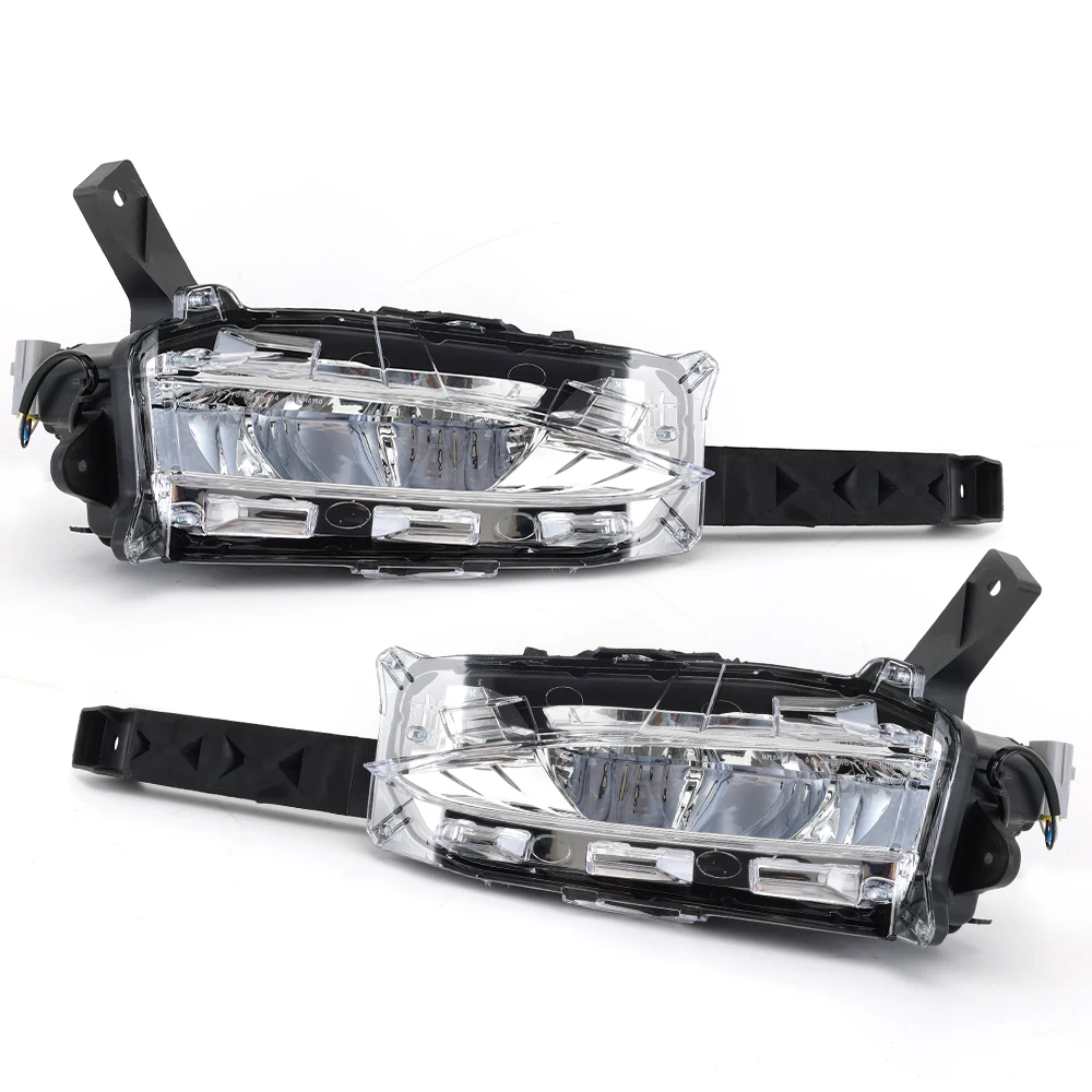 

For Lexus NX200T NX300 2018 2019 Car foglights led Fog Lamp fog light front bumper headlight fog lights DRL car accessories