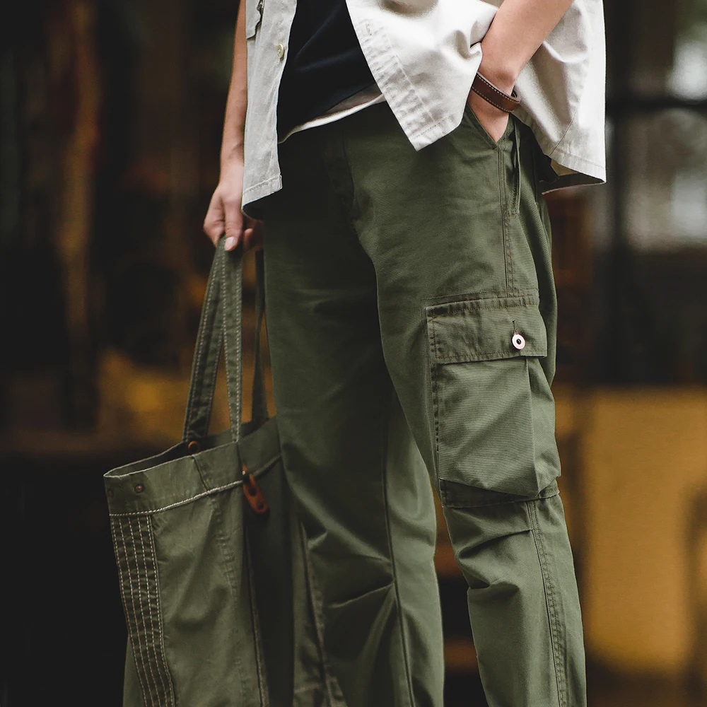 Maden Tactical Cargo Pants Green Multi-pocket Breathable Trousers Consuls Commando Training Trousers Techwear for Men's Pants
