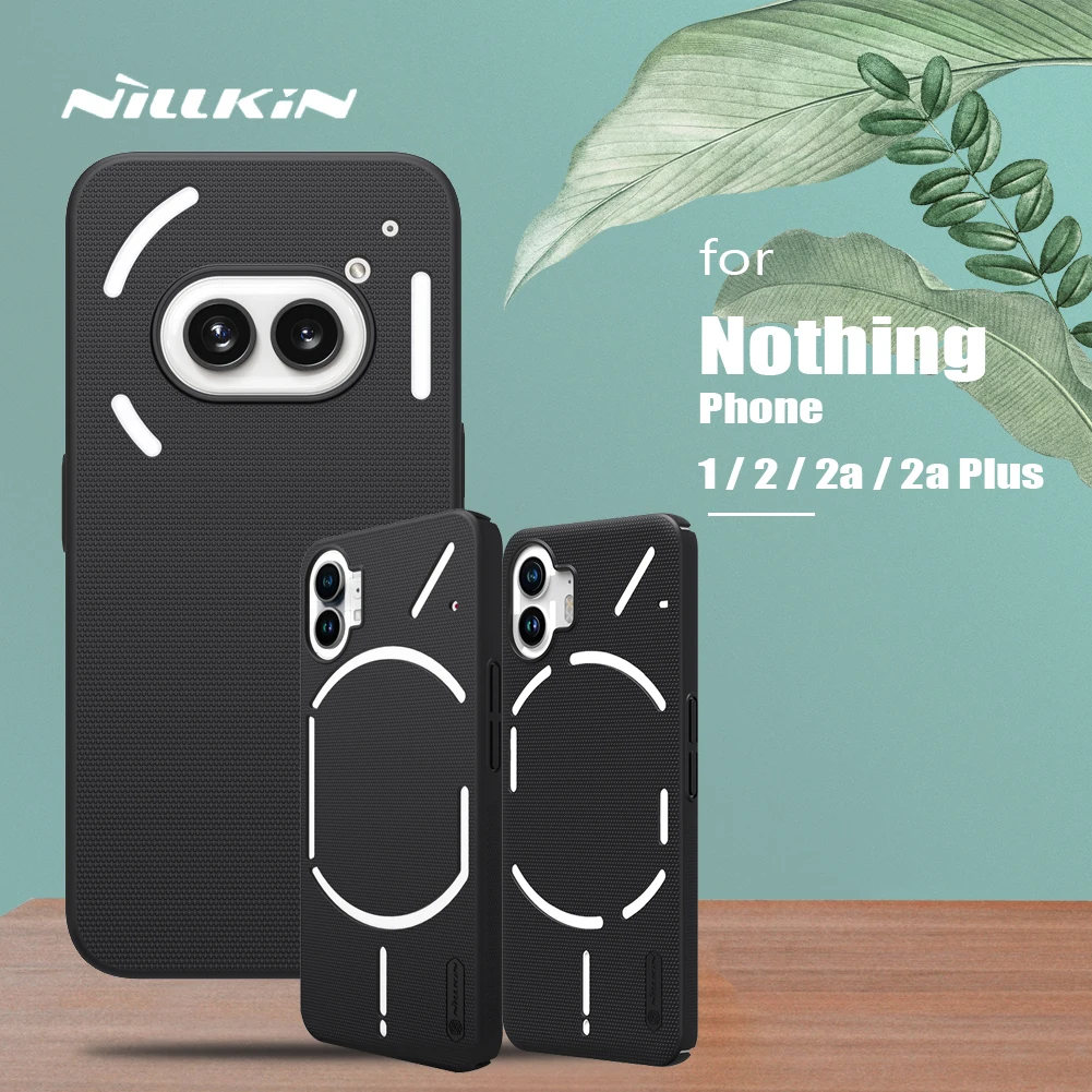 For Nothing Phone 2a Plus / 2a / 2 / 1 Nillkin Case Super Frosted Shield Hard Anti-Fingerprint Back Cover For Nothing Phone 1 view 2