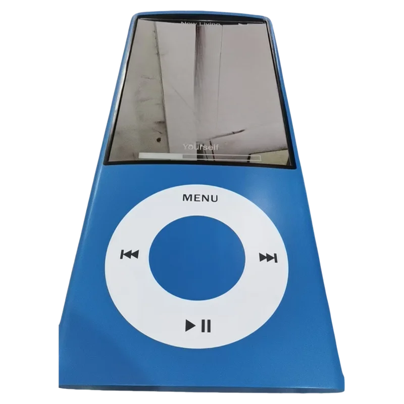 مرآة زجاجية من الخشب الصلب iPod mp3، مرآة كاملة ال...
