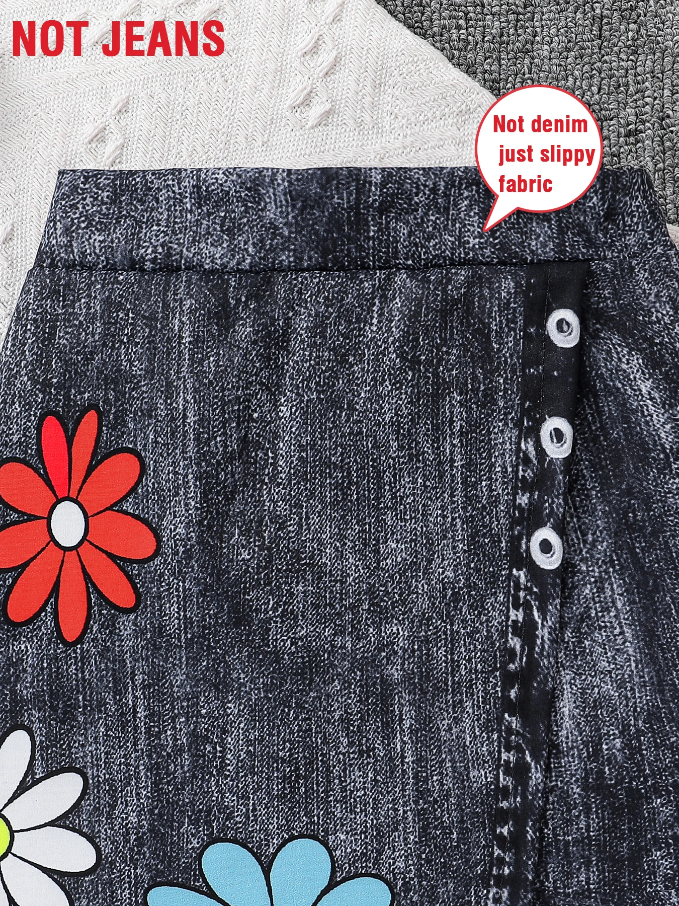Girls Daisy Skirt Set 5