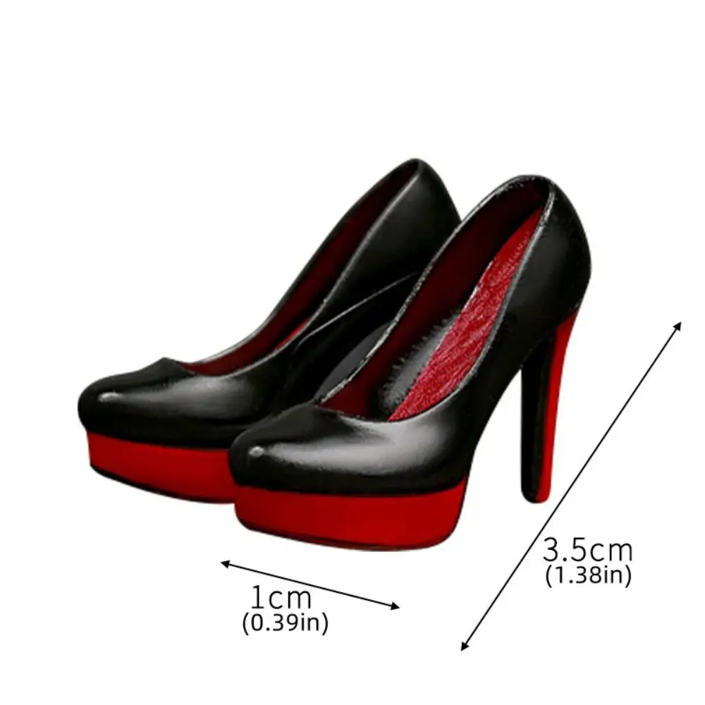 1/6 Scale 1/6 High Heel Shoes Female Women Simulation Doll Stiletto Shoes Daily Wear Action Figure Doll Shoes