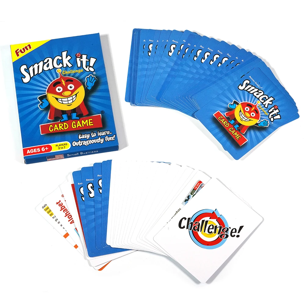 Smack it Card Game Family Card Game Fun and Easy to Learn Perfect Stocking Stuffer English 2