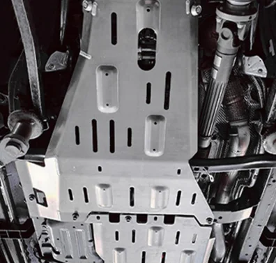 4x4 Vehicle Exterior Accessories Aluminum Alloy Under Engine Cover Mud Flap Guard Skid Plate For Jeep Wrangler JL