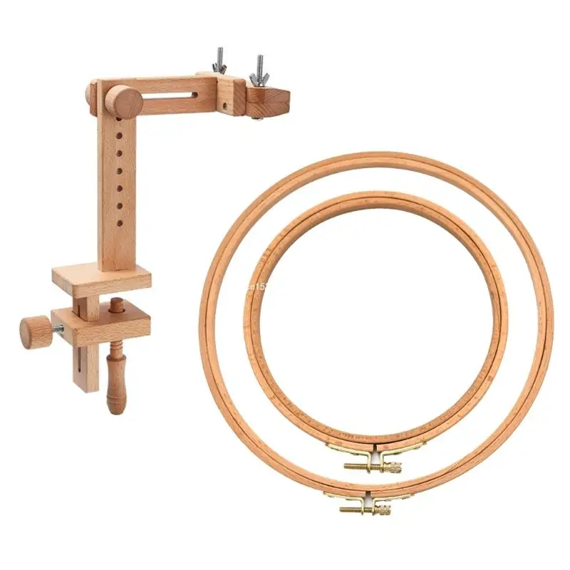 

Embroidery Hoop Stand Adjustable Stitching Stand for Cross Stitching Craft
