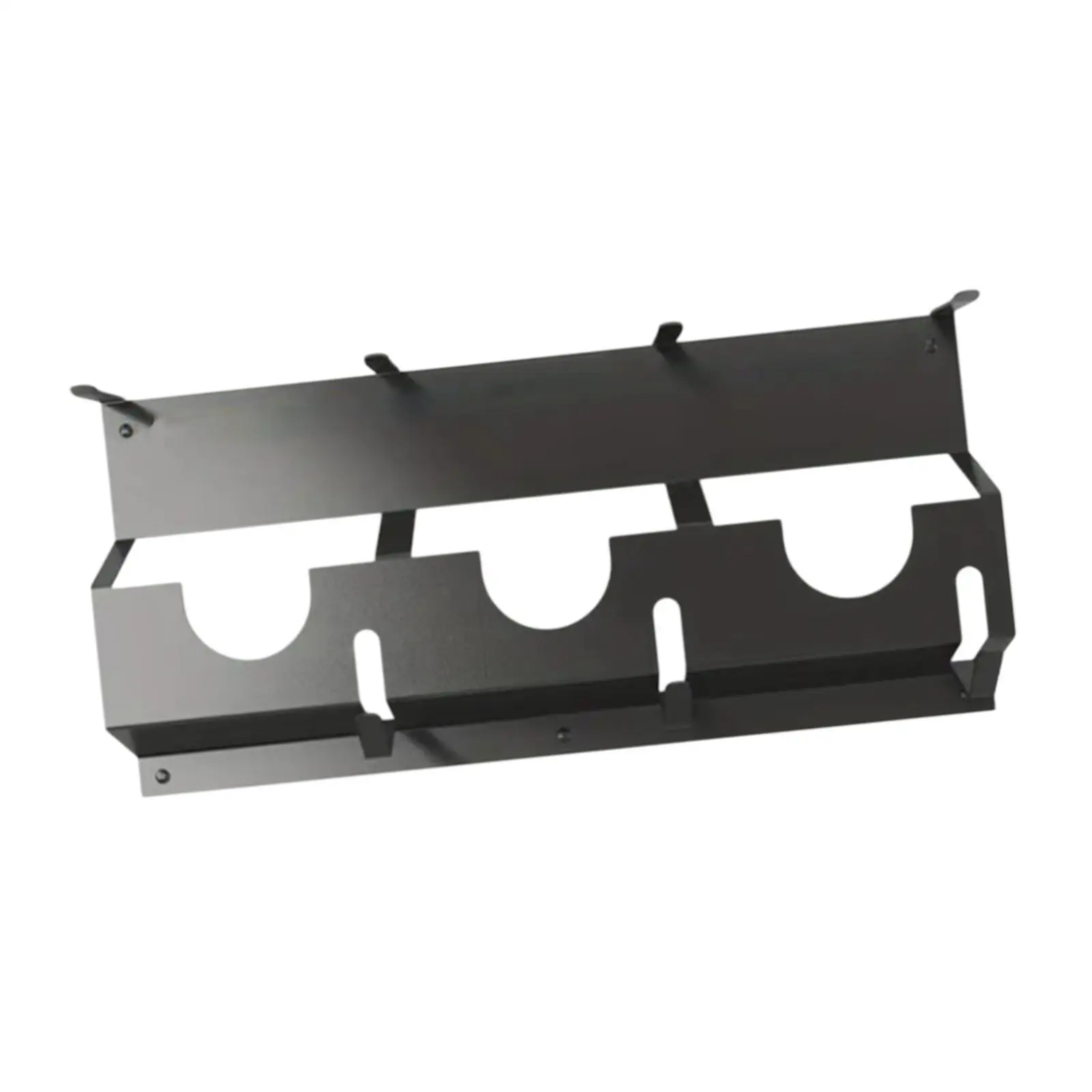 Angle Grinder Holder Polisher Power Tool Rack Organizer Garage Workshop Tool Holder Iron 3 Bay Wall Mount Organizer Bracket