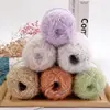 50G Mohair Section Dyed Fine Wool,soft Skin-friendly Hand Knitted Wool DIY Scarf Hat Sweater Gradual Change Coat Knitting 3