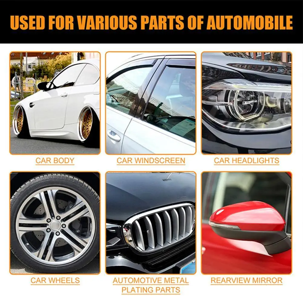 Car Coating Spray 2Pcs Ceramic Paint Sealant 240ml Nano Hydrophobic Liquid Spray Kits for Car Coating