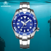 

ADDIESDIVE New Men's Automatic Watch Luxurious Sapphire Ceramic Bezel Watches Fashion Luminous 20ATM Waterproof Men Wristwatch