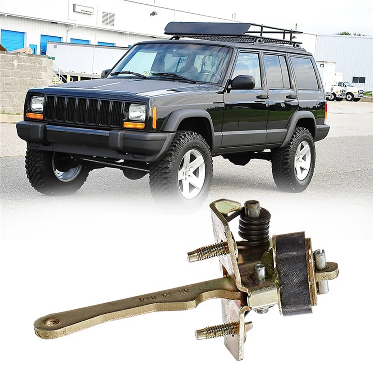 for 1984-2001 Jeep Cherokee XJ Door Hinge Door Check Strap 1055075258 55235571AB 55000783&mdash;L49A