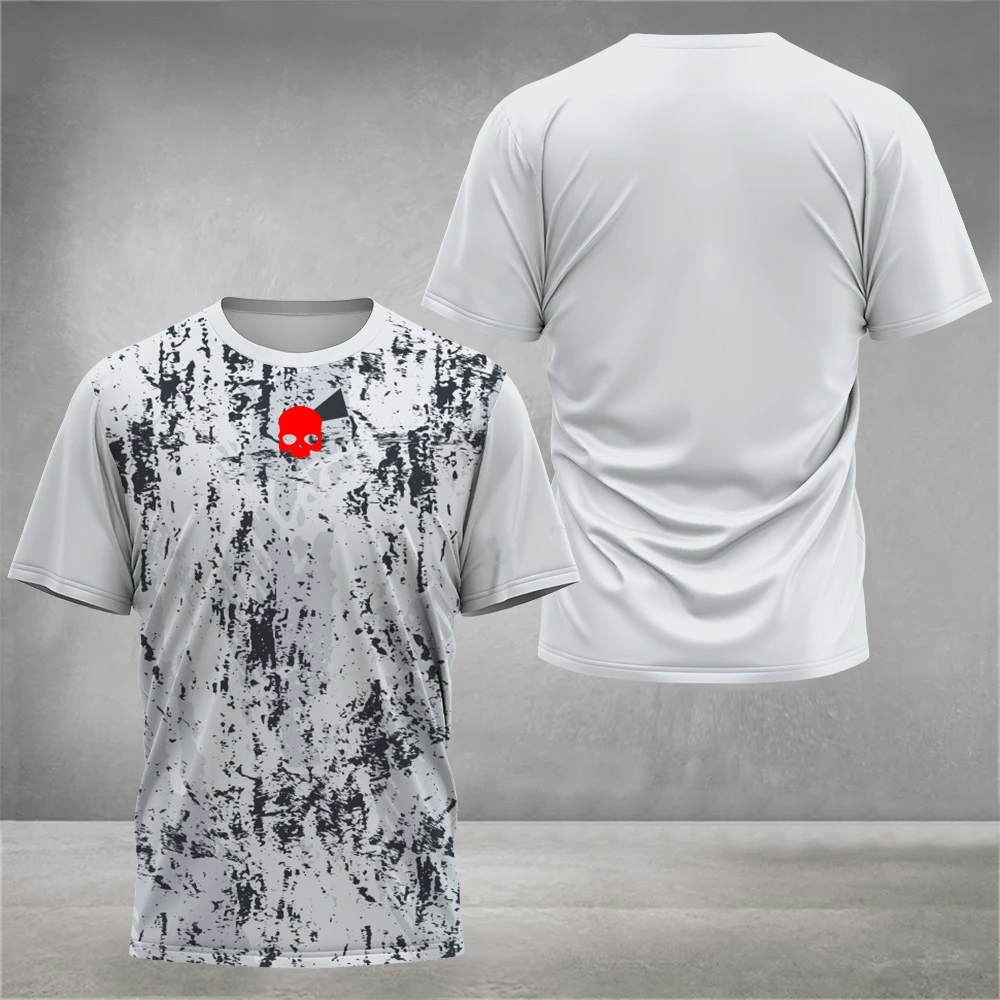 Sport T Shirt Men Summer Gym Crew Neck Short Sleeve Tennis Running Casual Comfort