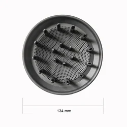 Premium Hair Dryer Diffuser Attachment & Styling Comb Tool for Salon - Quality Results (Diffusion nozzle)