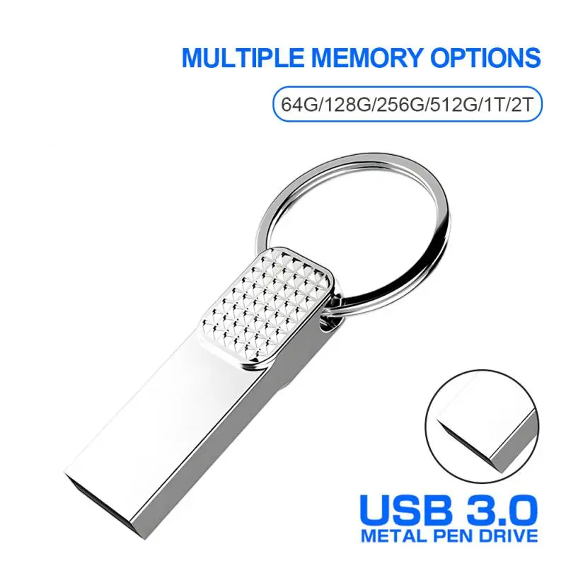 

USB 3.1 Flash Drive Metal Pendrive High Speed 2TB 1TB 512GB 256GB USB Memories Of Figures Waterproof Wedding Gifts For Guests