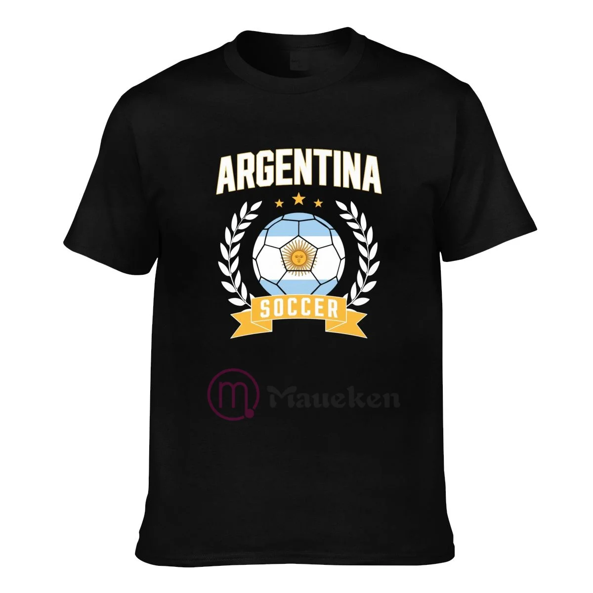 2022 Argentina Soccer T Shirt Country Uomo Donna T-Shirt Da Calcio Hip Hop Jersey Top T-Shirt In Cotone
