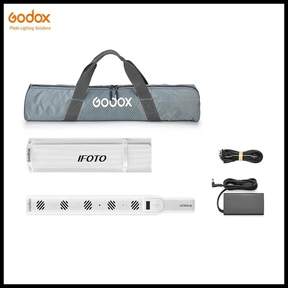 

Ручной фотографический штатив Godox LC1000 Bi/LC1000R, 100 Вт, 2500K-8500K