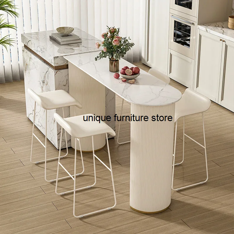 Nordic Living Room Bar Tables Modern White Home Luxury Bar Tables Modern Design Minimalist Moveis Para Sala Furniture Decoration